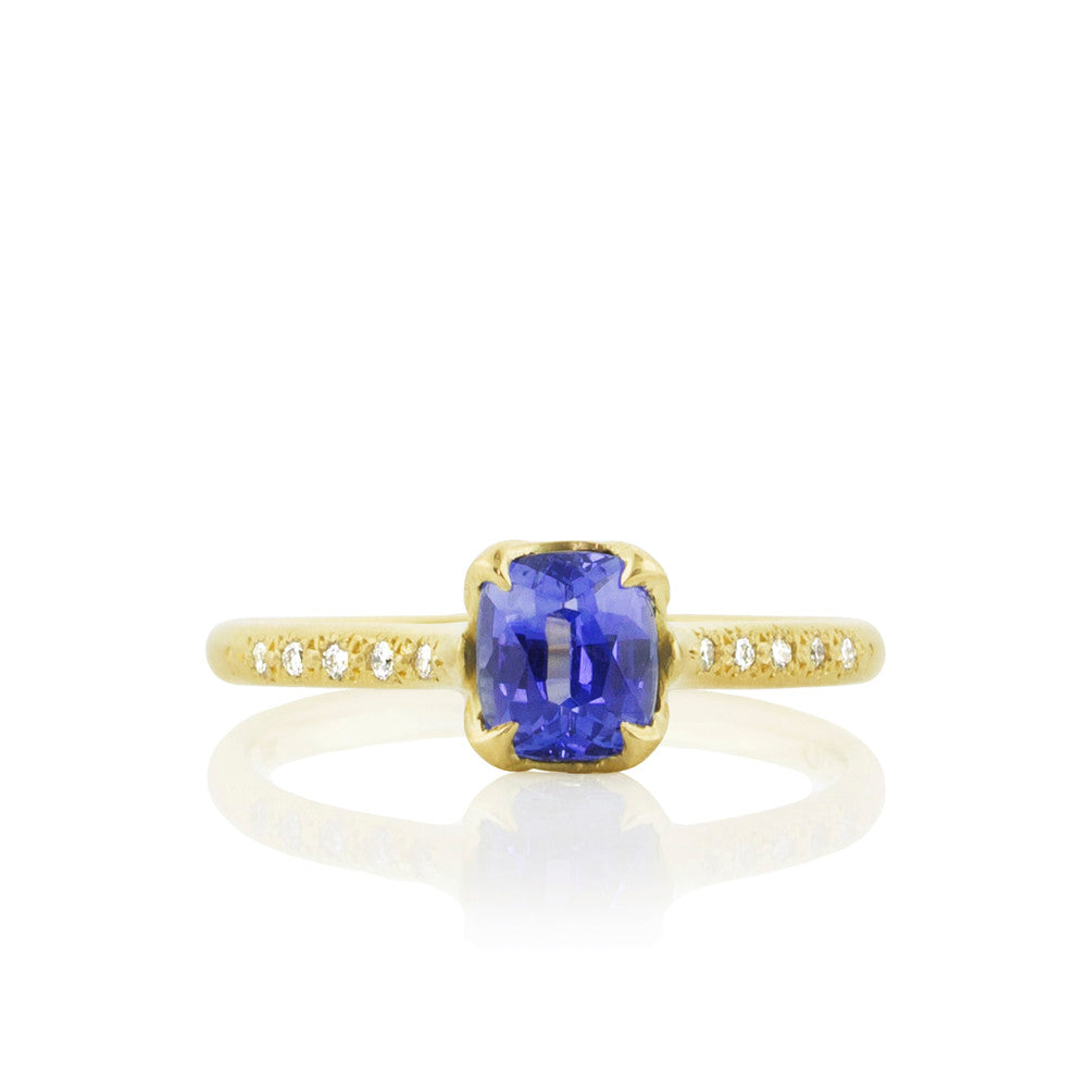 Cushion Prong Succession Ring
