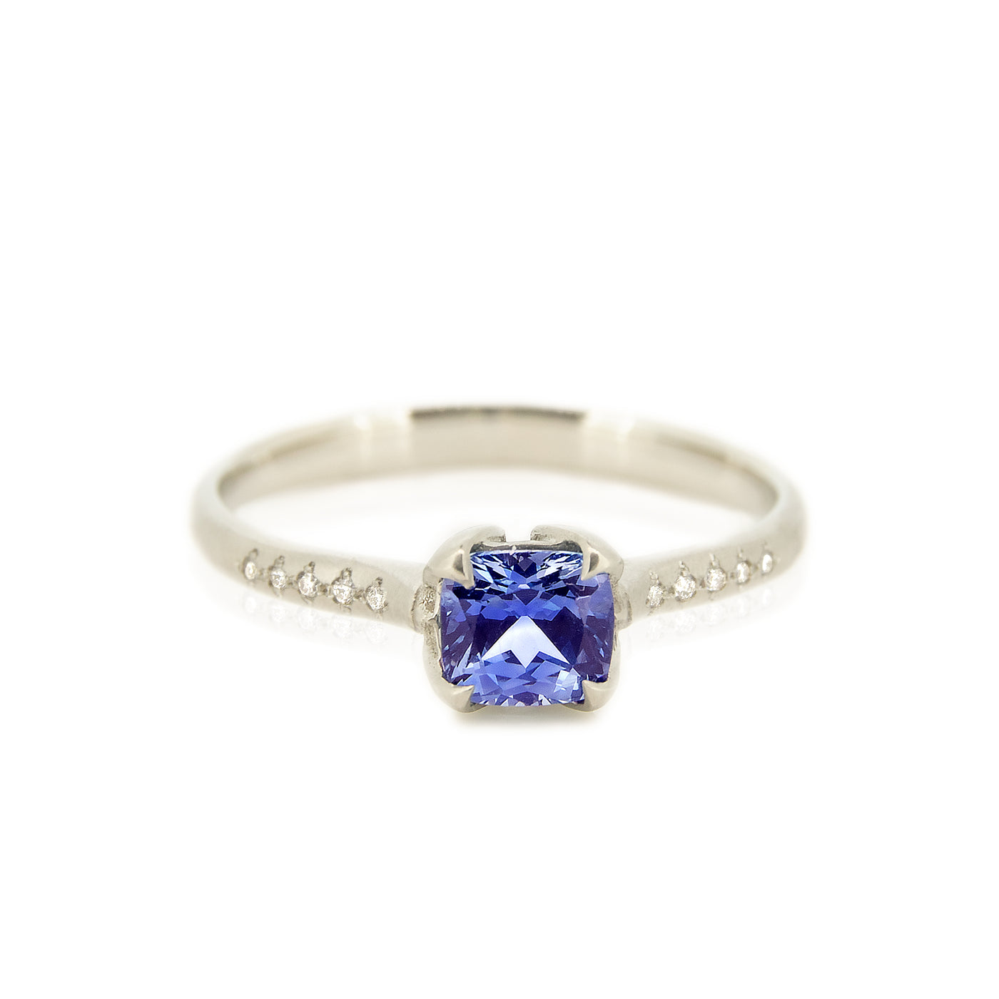 Cushion Rosebud Succession Ring