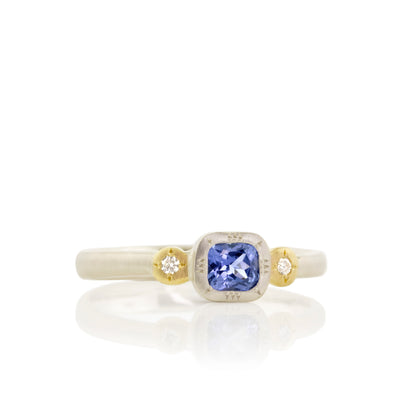 Cushion Starburst Ring