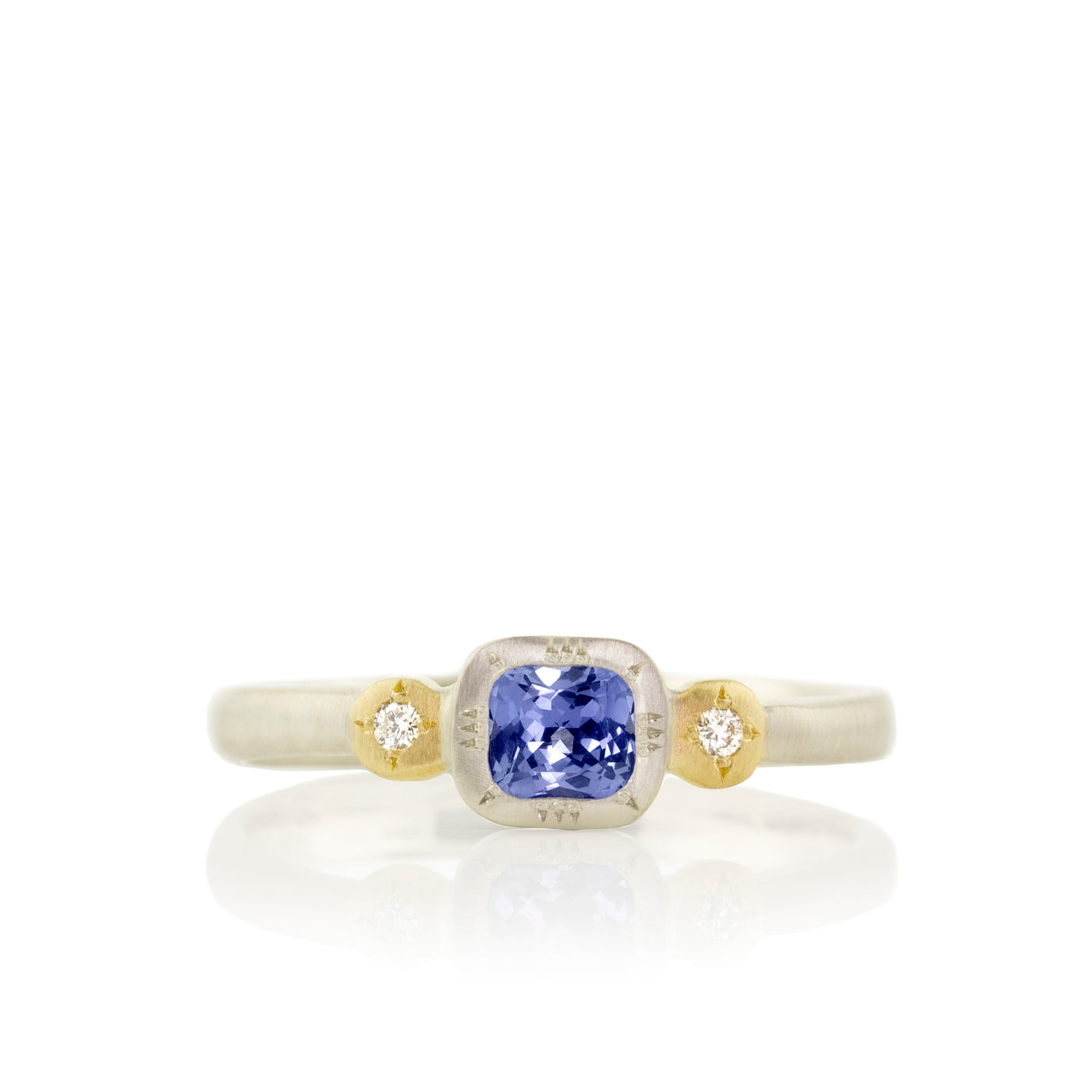 Cushion Starburst Ring