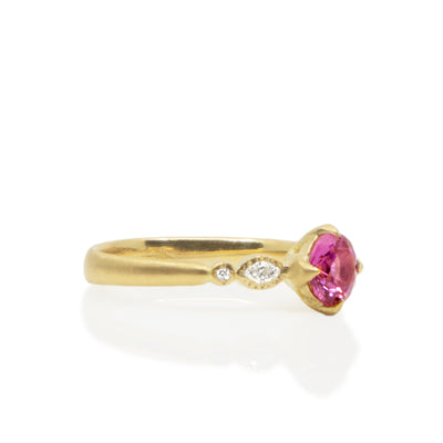 Oval and Round Rosebud