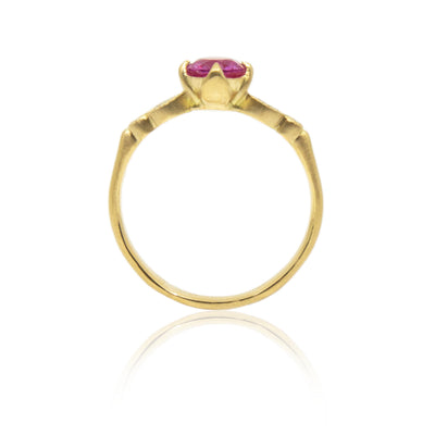Oval and Round Rosebud