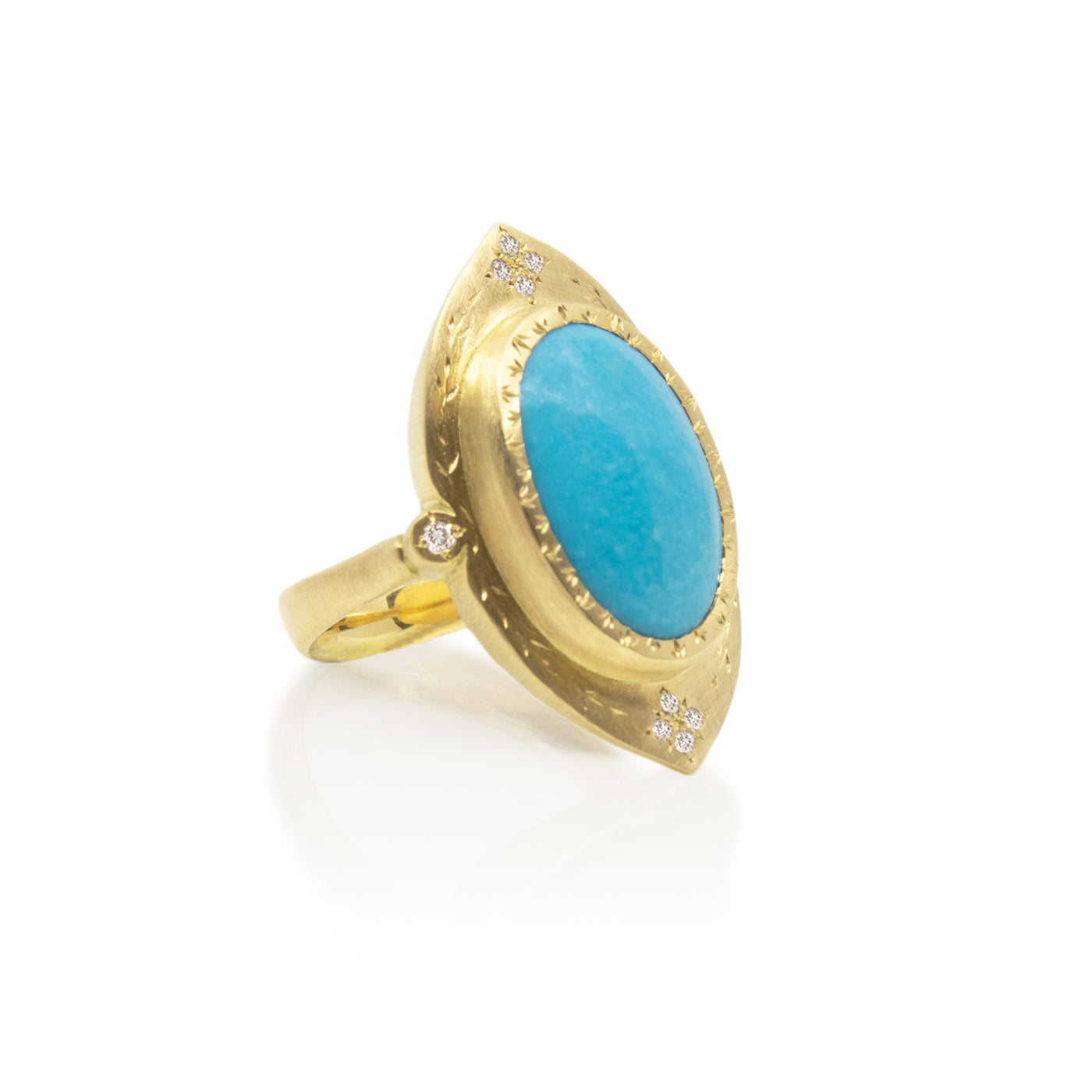 Oval Turquoise Ring