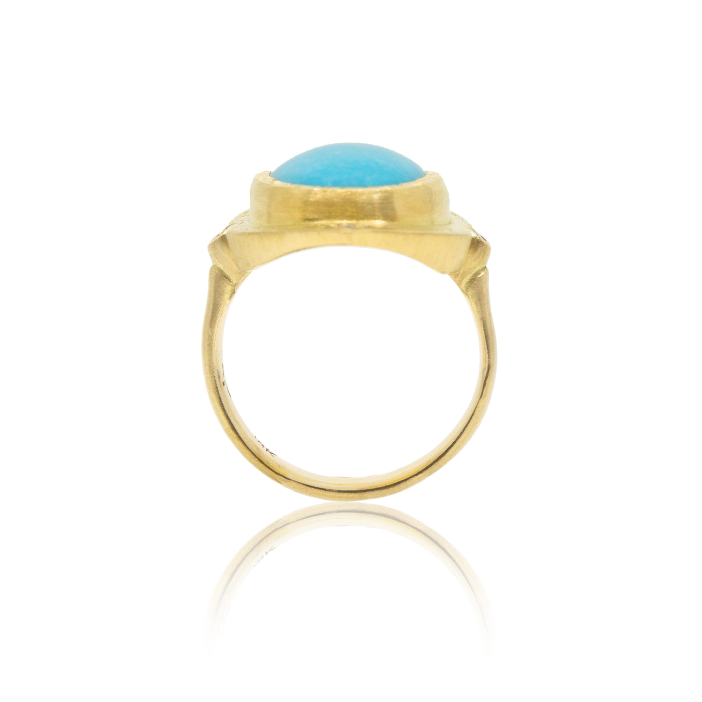 Oval Turquoise Ring