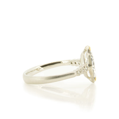 WHITE GOLD MARQUISE DIAMOND RING