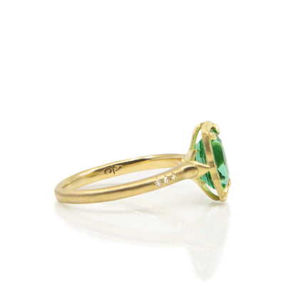 Cushion Lotus Ring