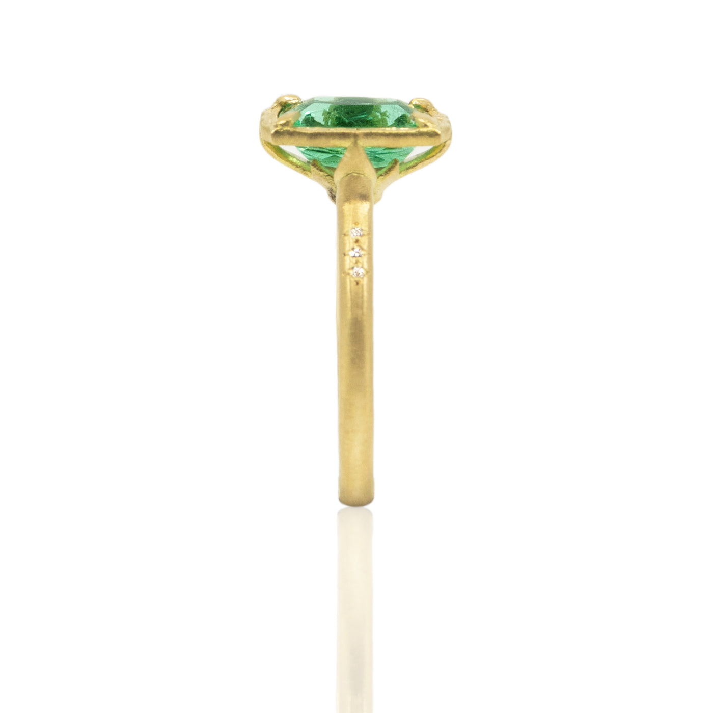 Cushion Lotus Ring