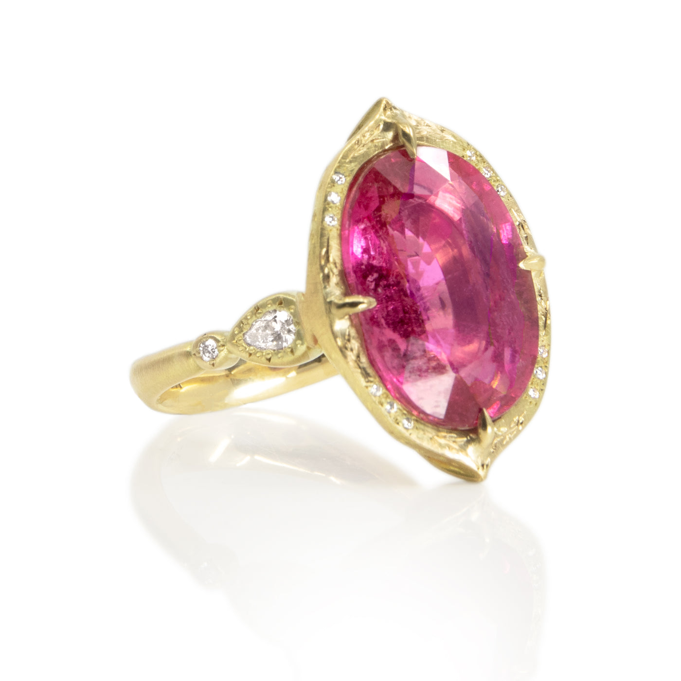 Pink Tourmaline Ring