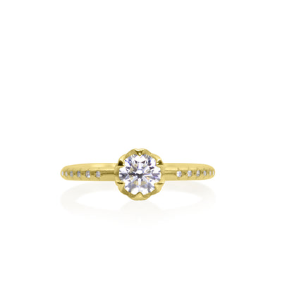 Honey Comb Diamond Ring