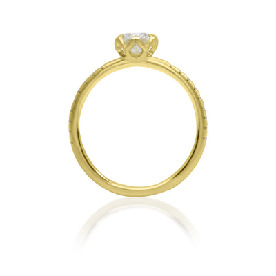Honey Comb Diamond Ring