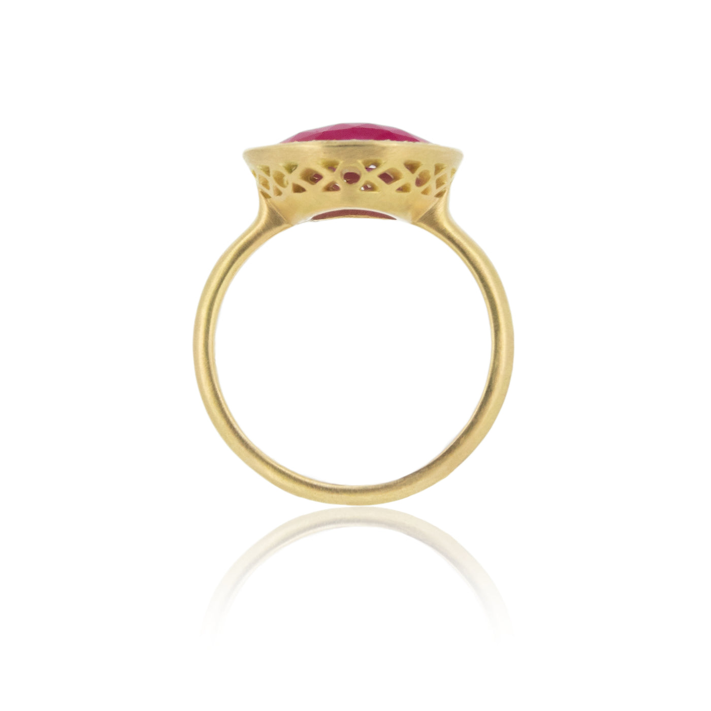 Ruby Basket Ring