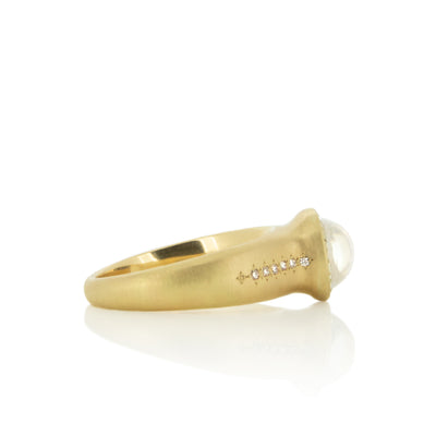 Moonstone Tapered Ring