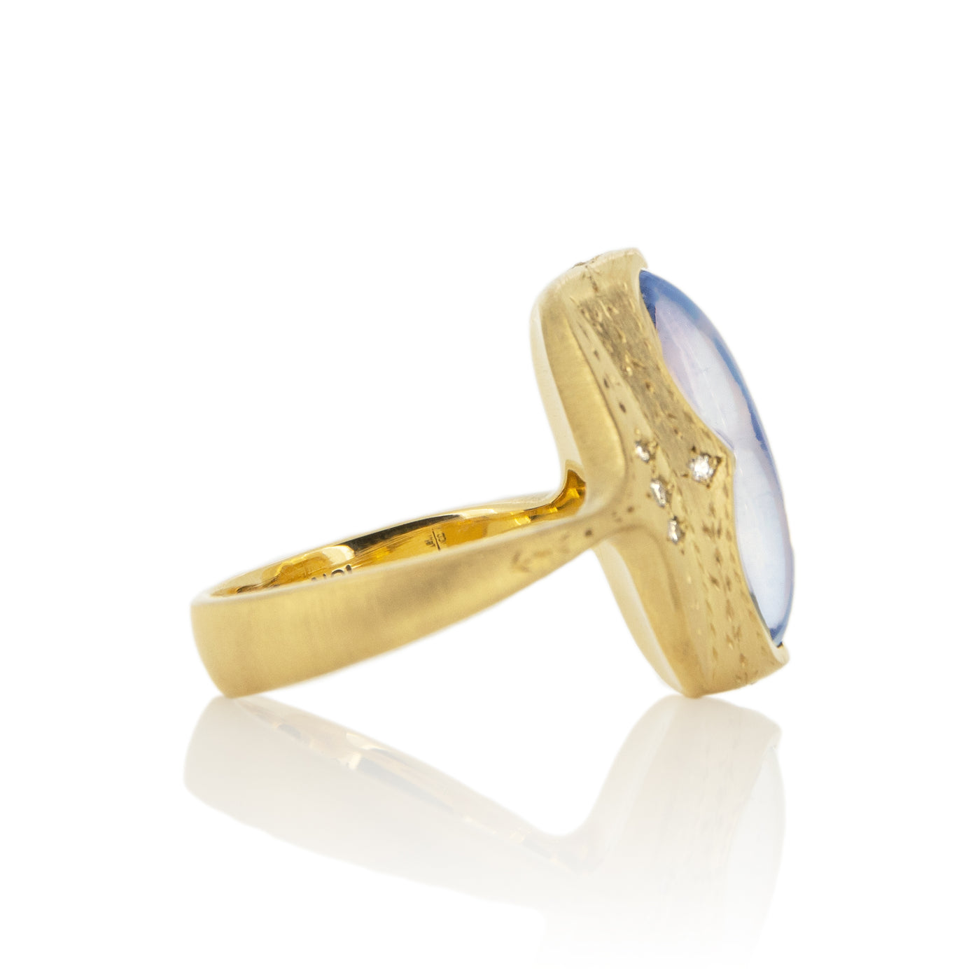 Long Oval Moonstone