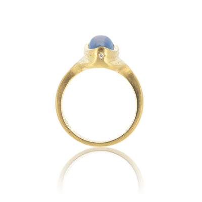 Long Oval Moonstone