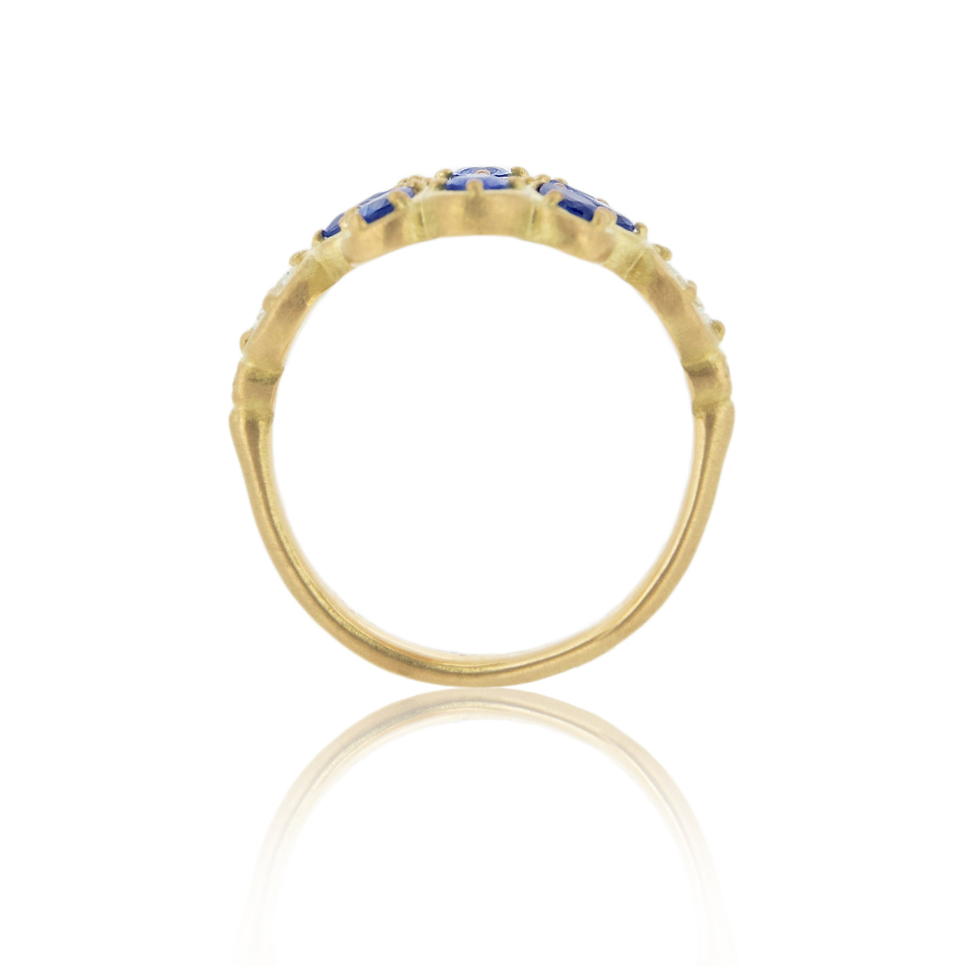 Prong Mosaic Flower Ring