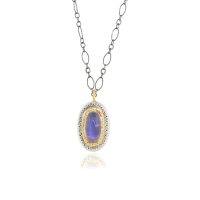 Oval Moonstone Harmony Pendant