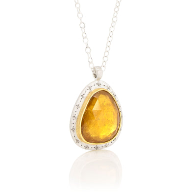 Golden Tourmaline Necklace