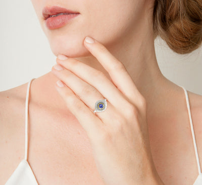 Soleil Sapphire Ring