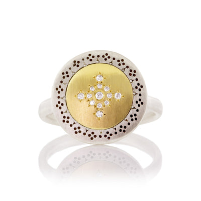 Round Seeds of Harmony Ring