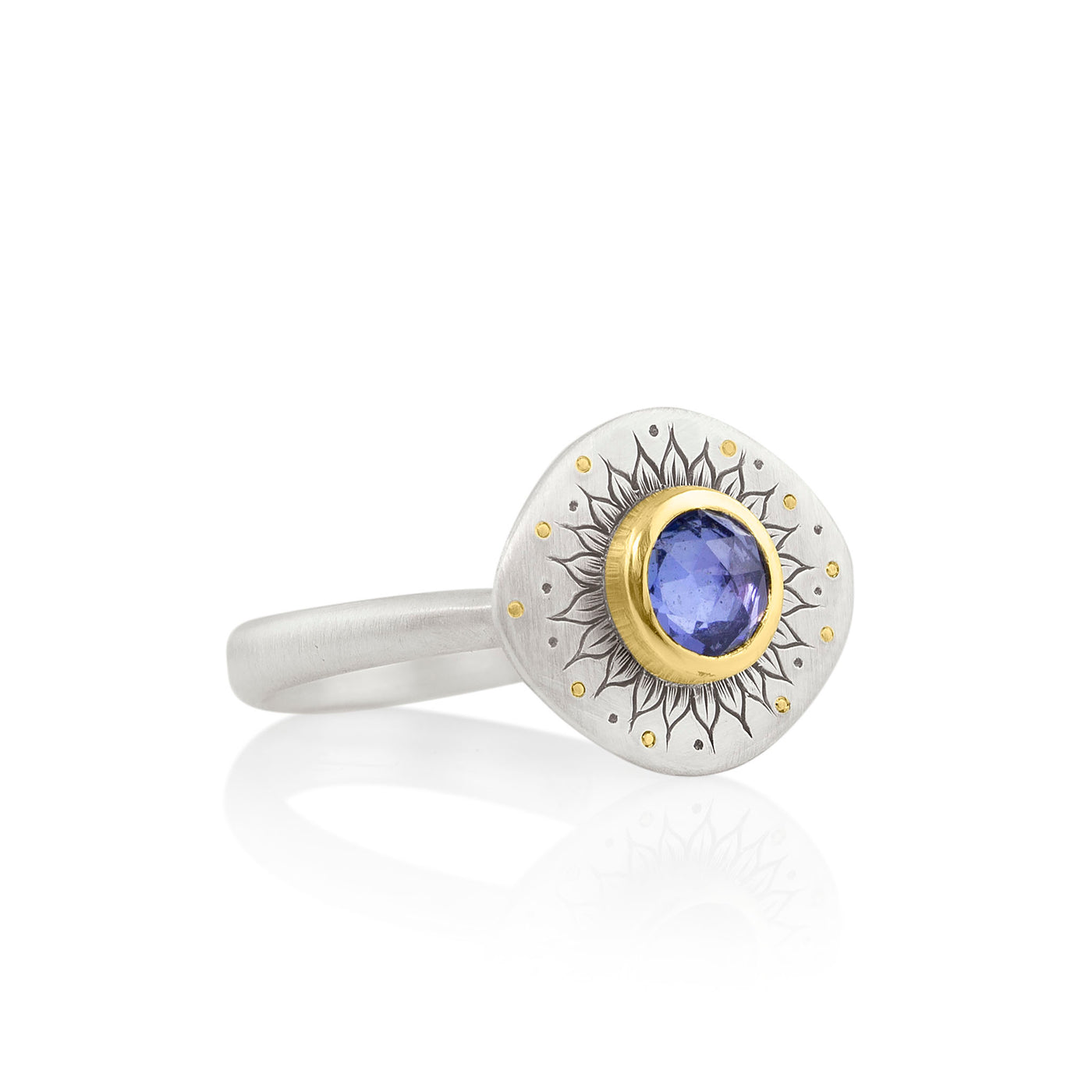 Soleil Sapphire Ring