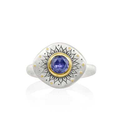 Soleil Sapphire Ring