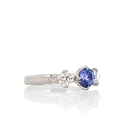 Prong Set Three-Stone Ring