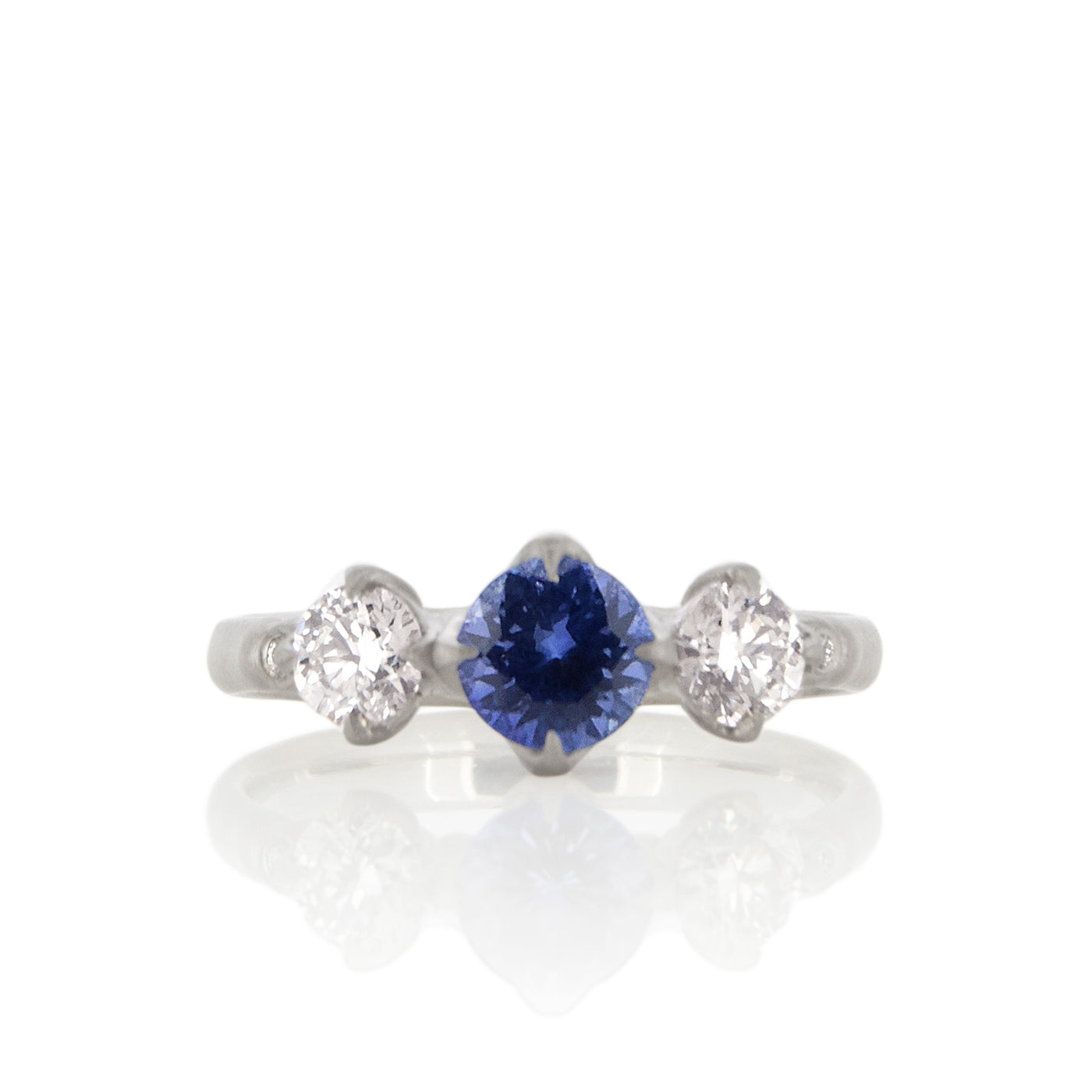 Prong Set Three-Stone Ring