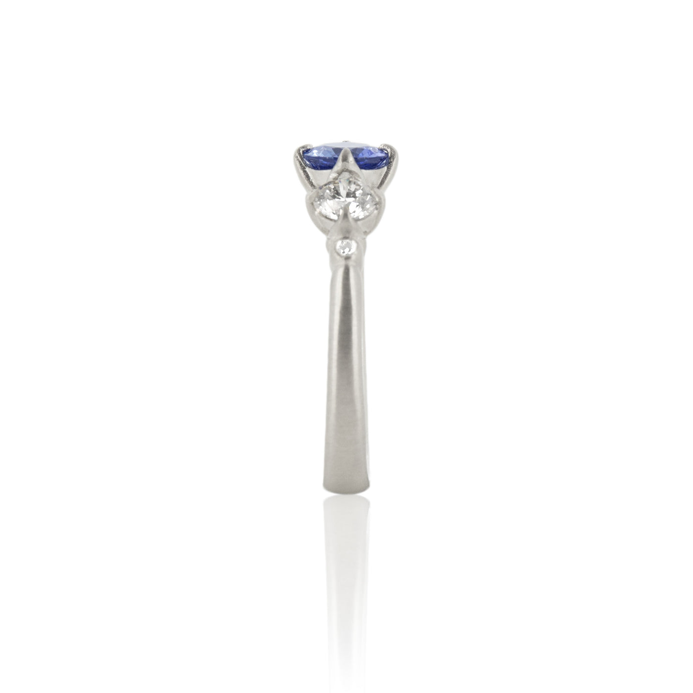 Prong Set Three-Stone Ring