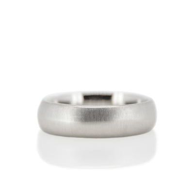 Smooth Platinum Band