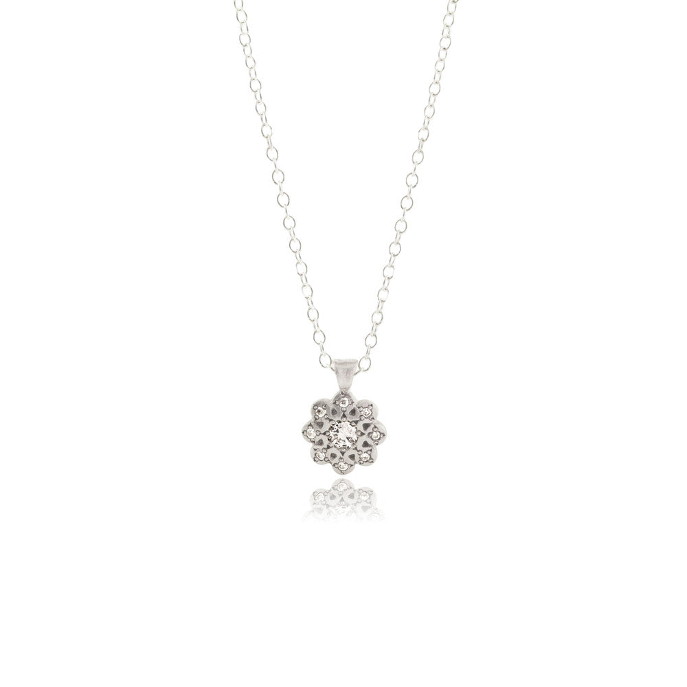 Moonflower Charm Pendant