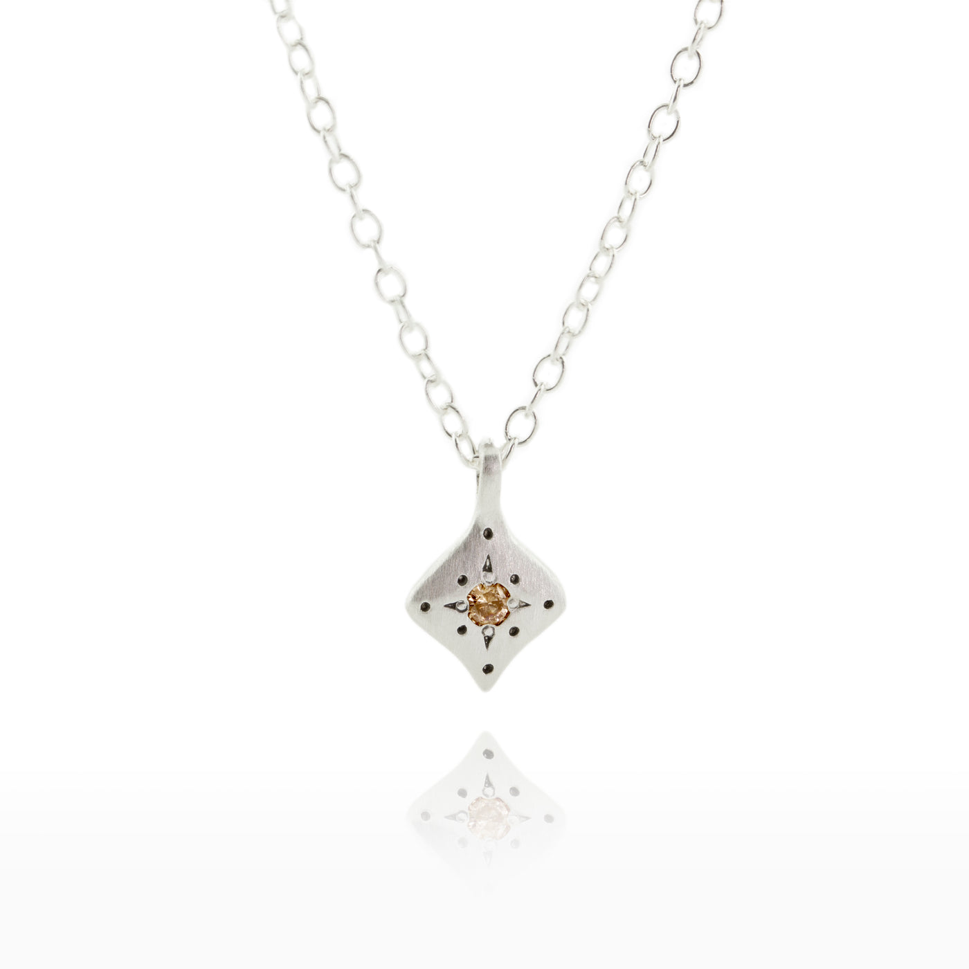Silver Night Charm Pendant