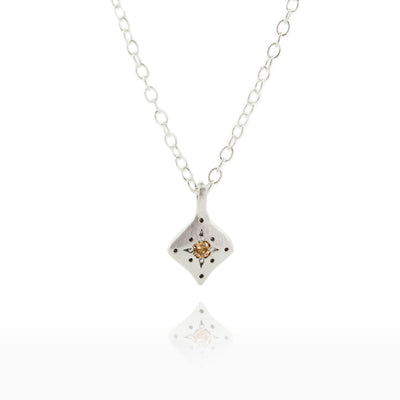 Silver Night Charm Pendant