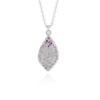 Multi-Stone Secret Garden Pendant