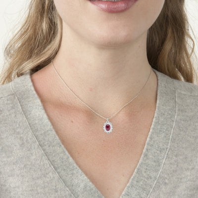 Oval Floral Drops of Happiness