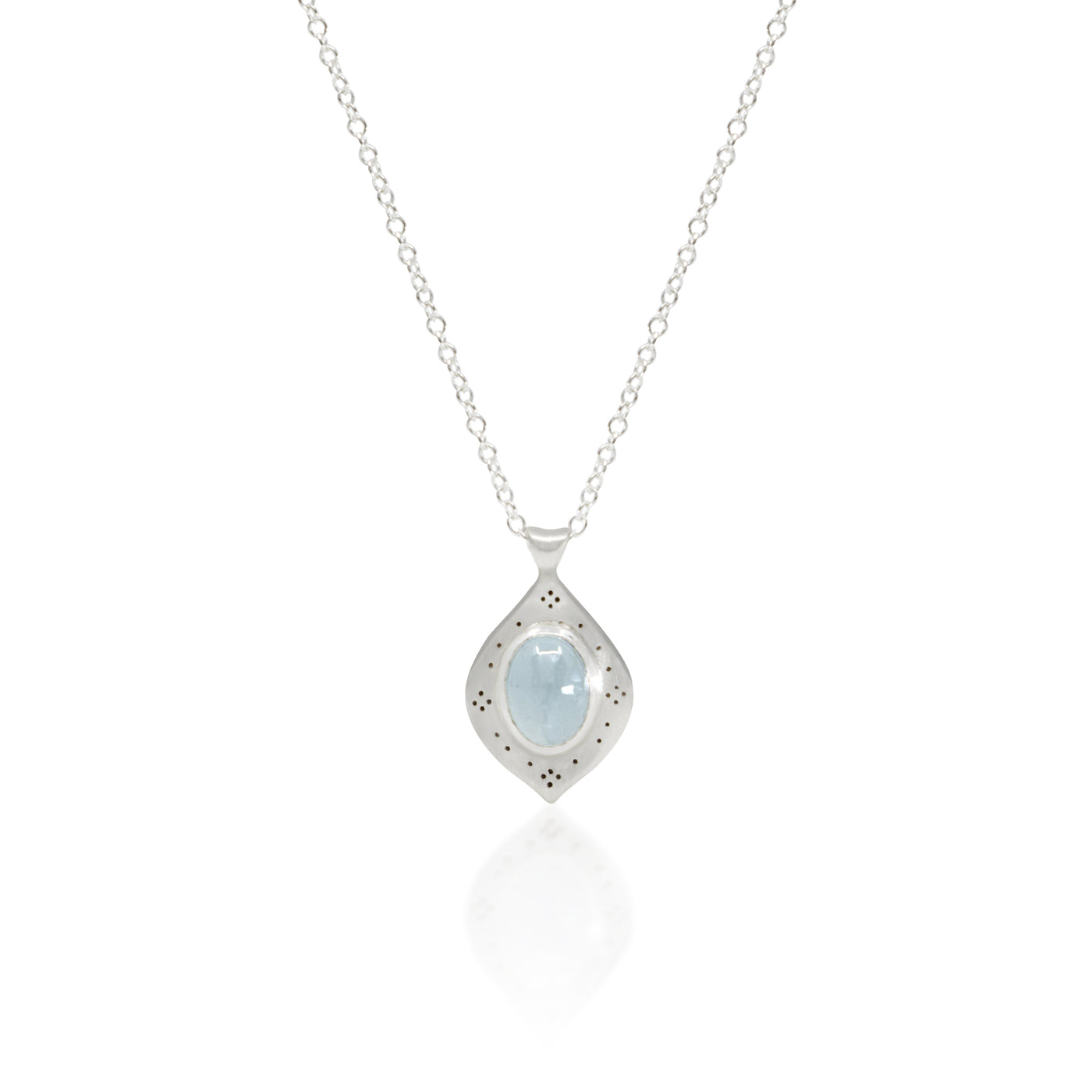 Oval Drops of Happiness with Engraving