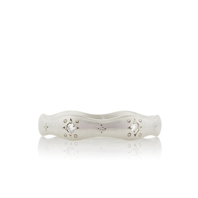 Etched Wavy Band