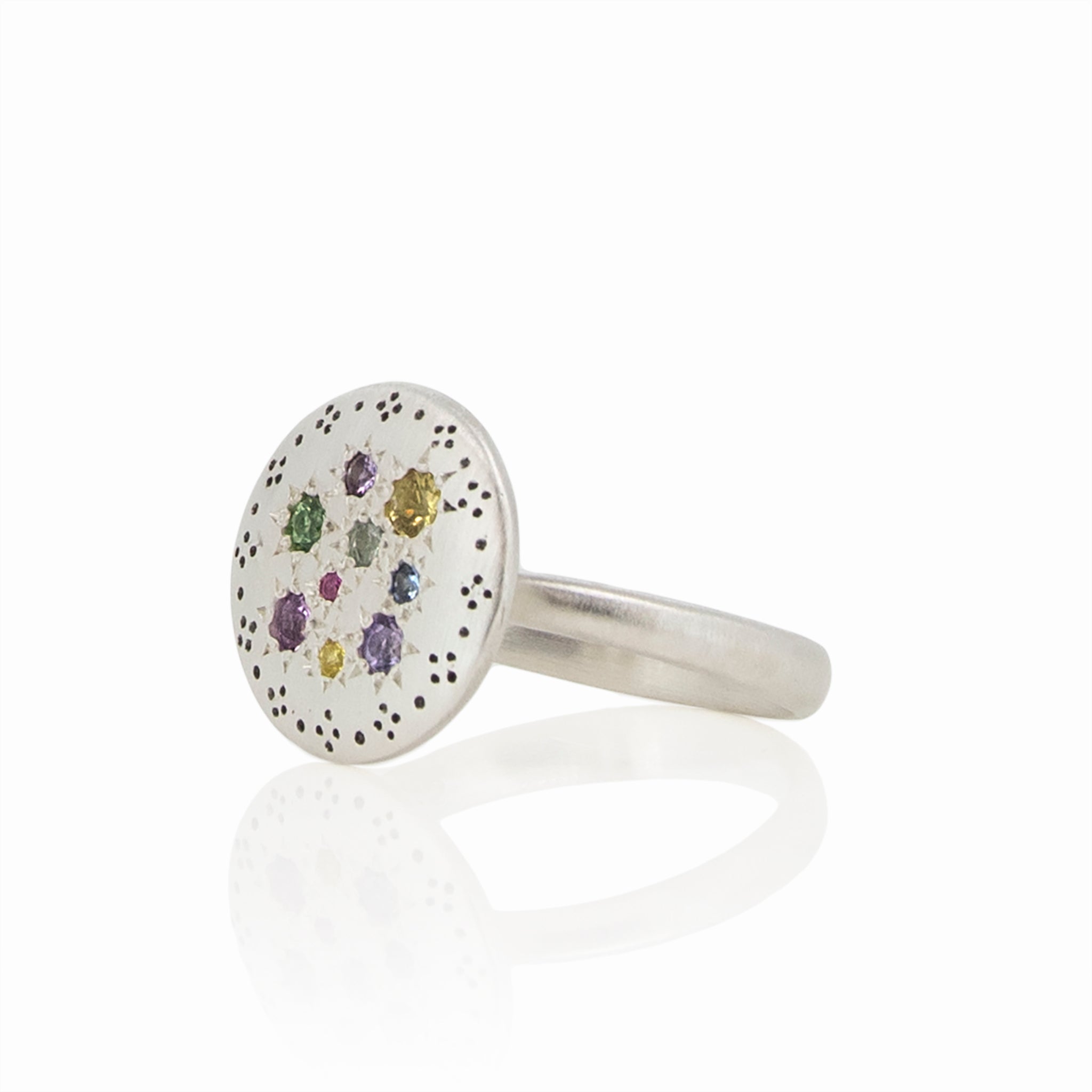 Silver Lights Ring