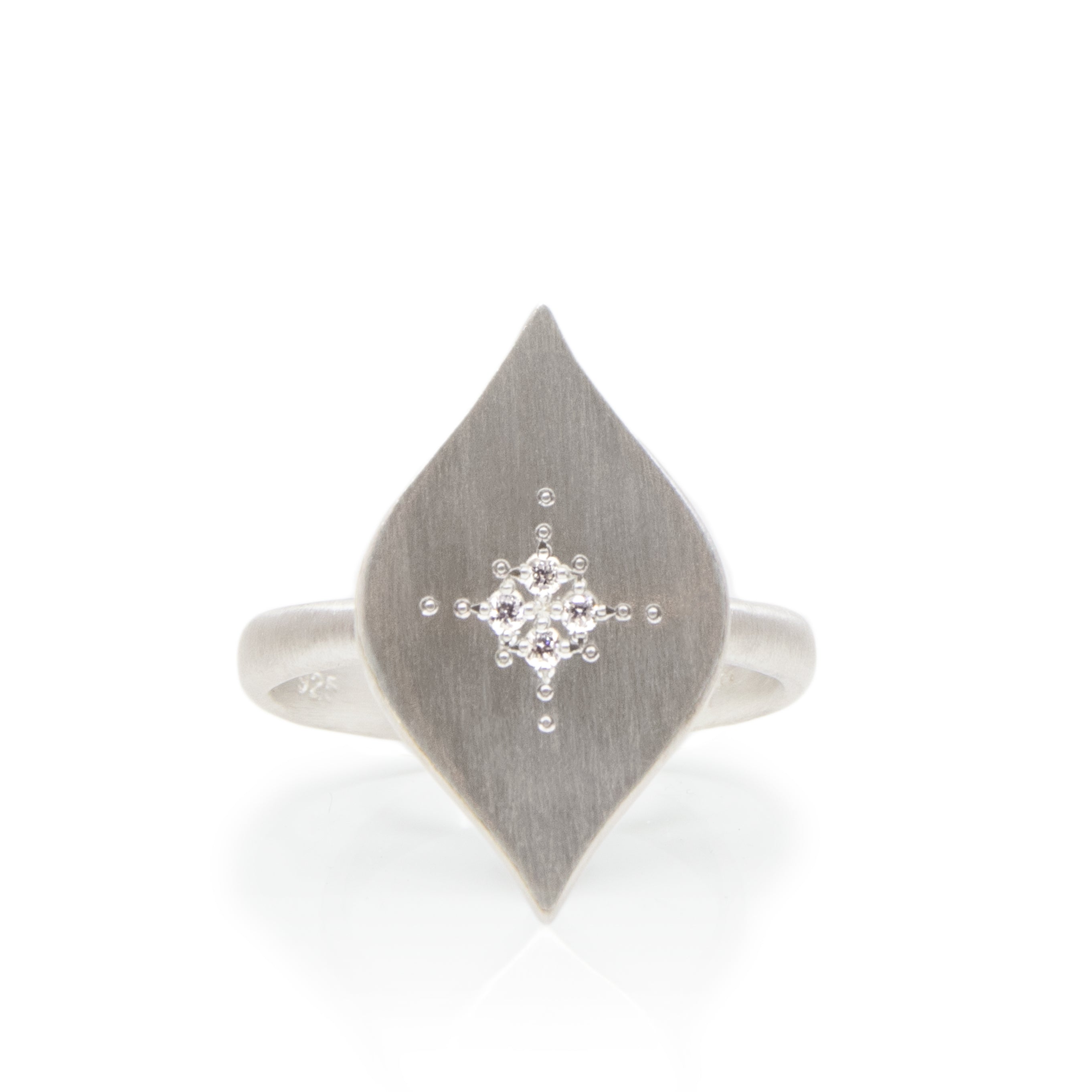 Silver Night Ring